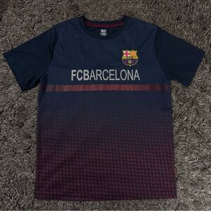 Fcbarcelona Navy and Red Jersey